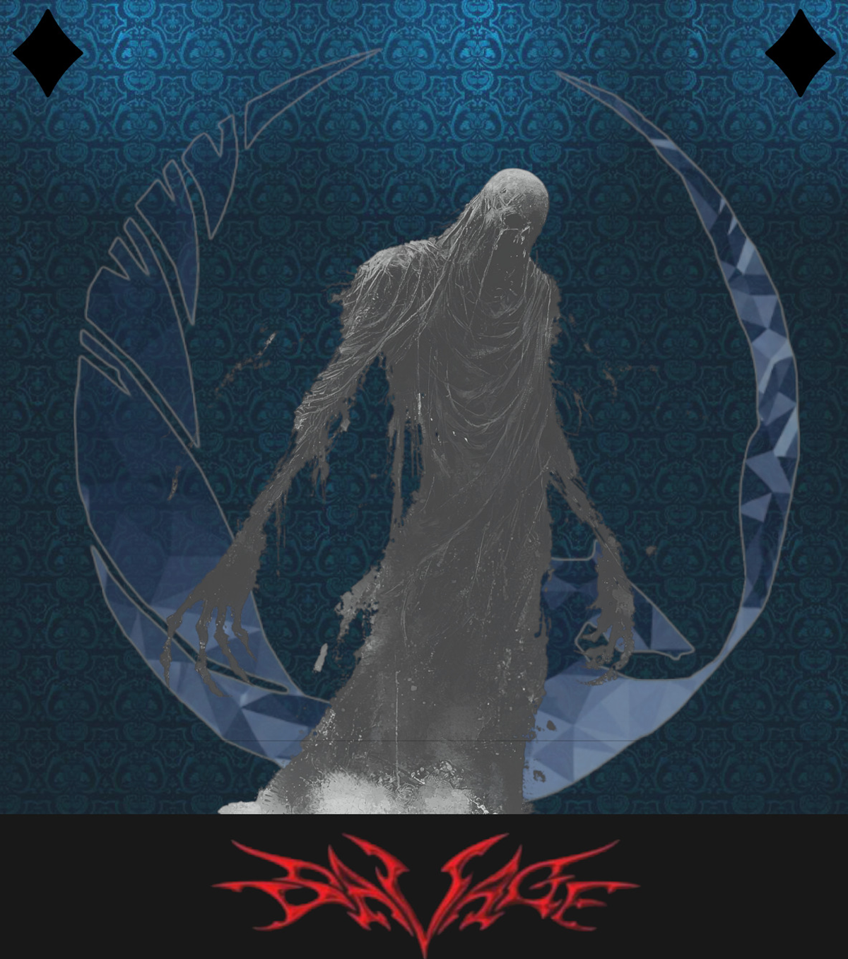 Silence — a faceless, shrouded figure still standing in an empty room